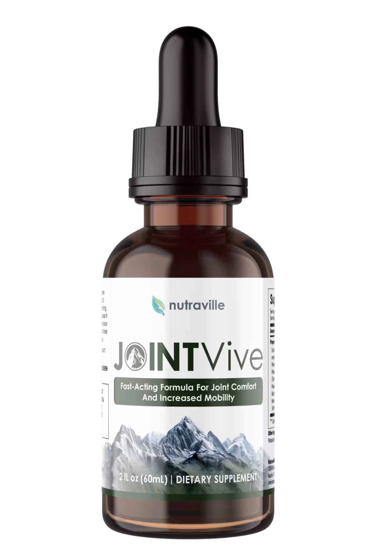 JointVive Natural Joint & Mobility Formula — Front Label